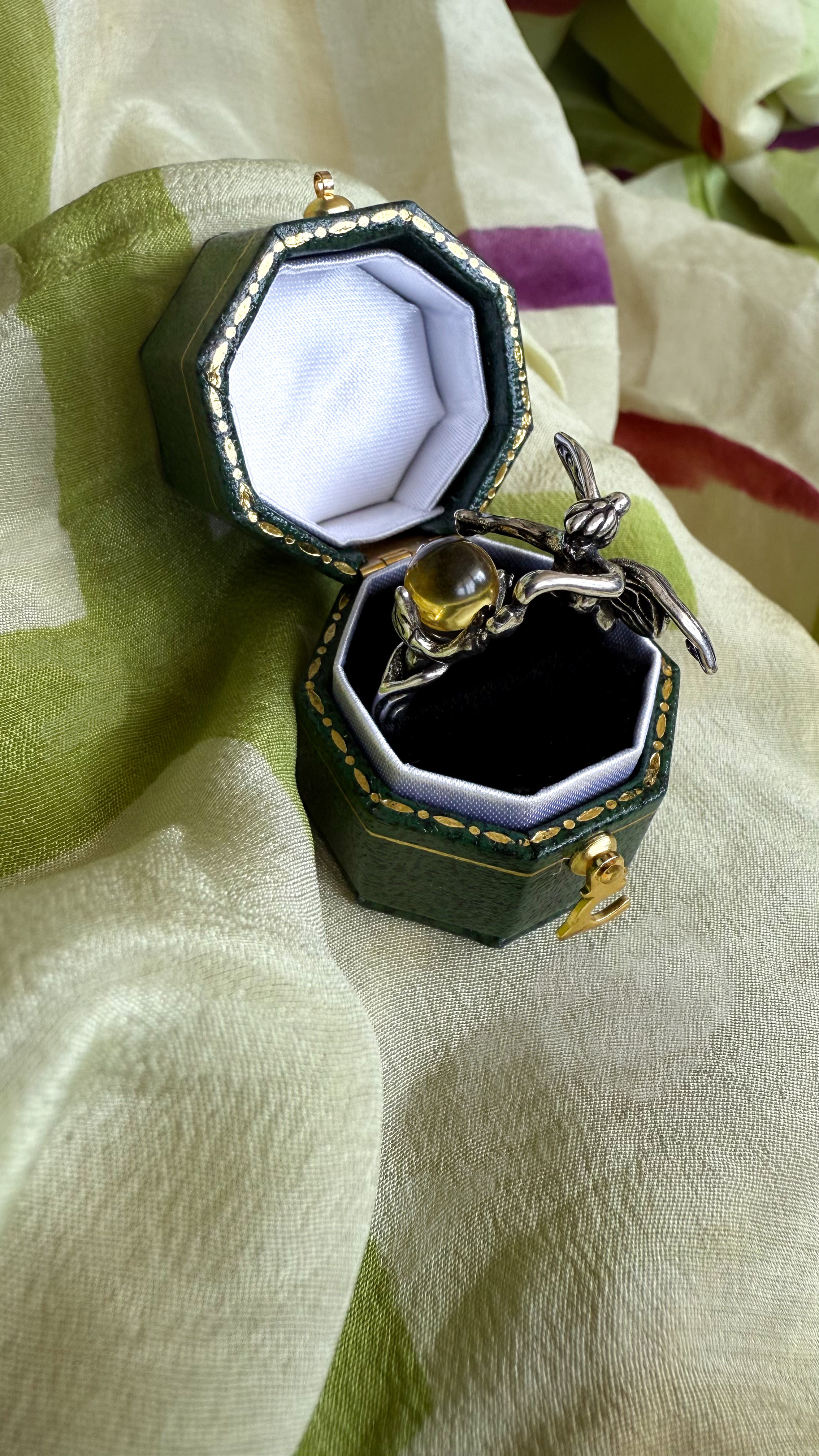 Färgglad Turmalin ring | Fairy