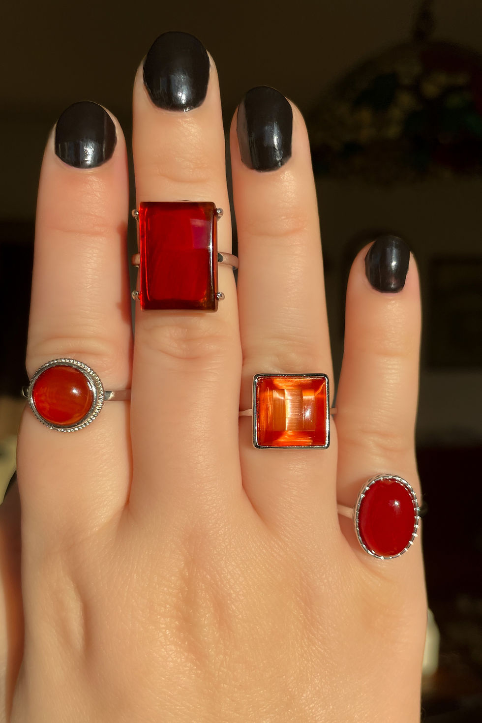 Miniatyrbild: Karneol ring