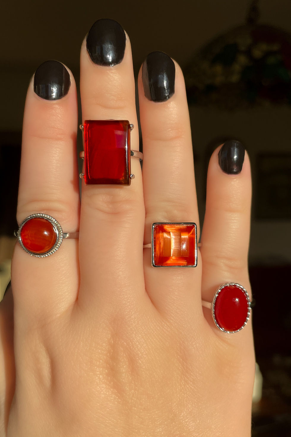 Miniatyrbild: Karneol ring 