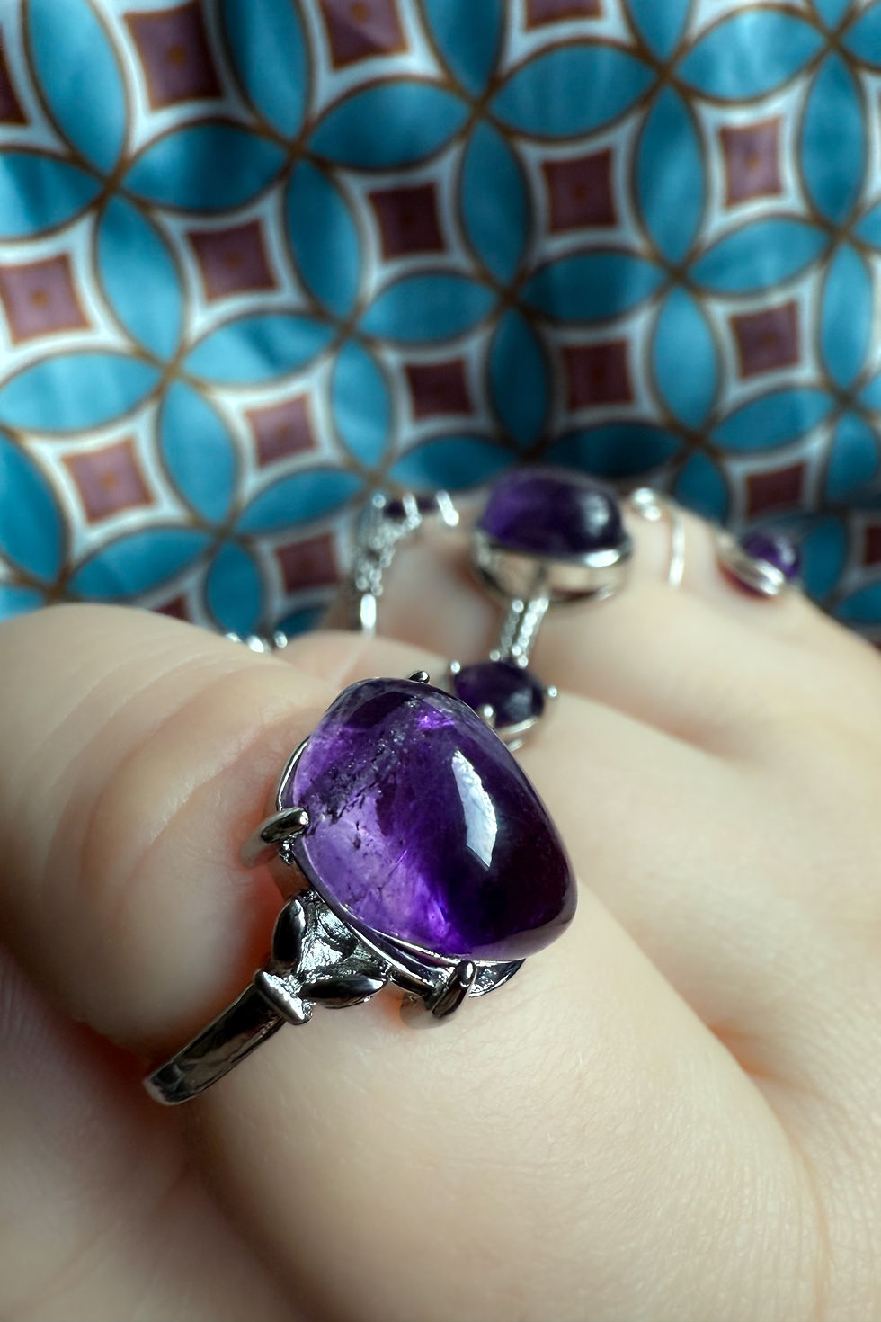 Miniatyrbild: Ametist ring