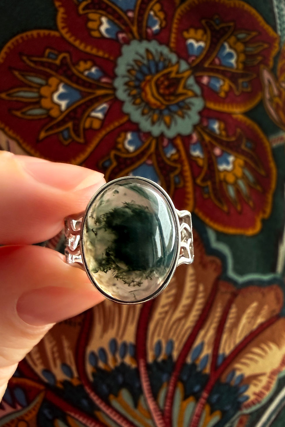 Miniatyrbild: Mossagat ring