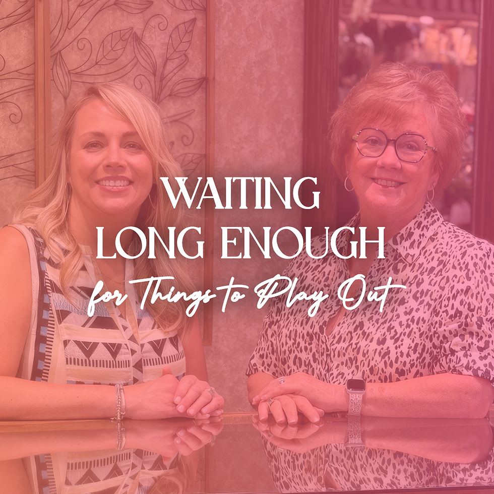 Waiting Long Enough for Things to Play Out