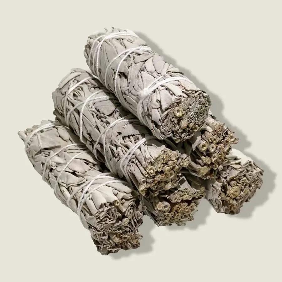 縮圖：Faiza Naturals 手捆白鼠尾草 4吋