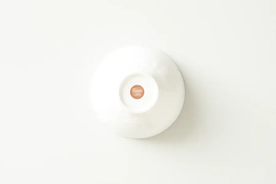 縮圖：Roots 「Prairie」微不規則邊緣美濃燒白餐碗 13cm