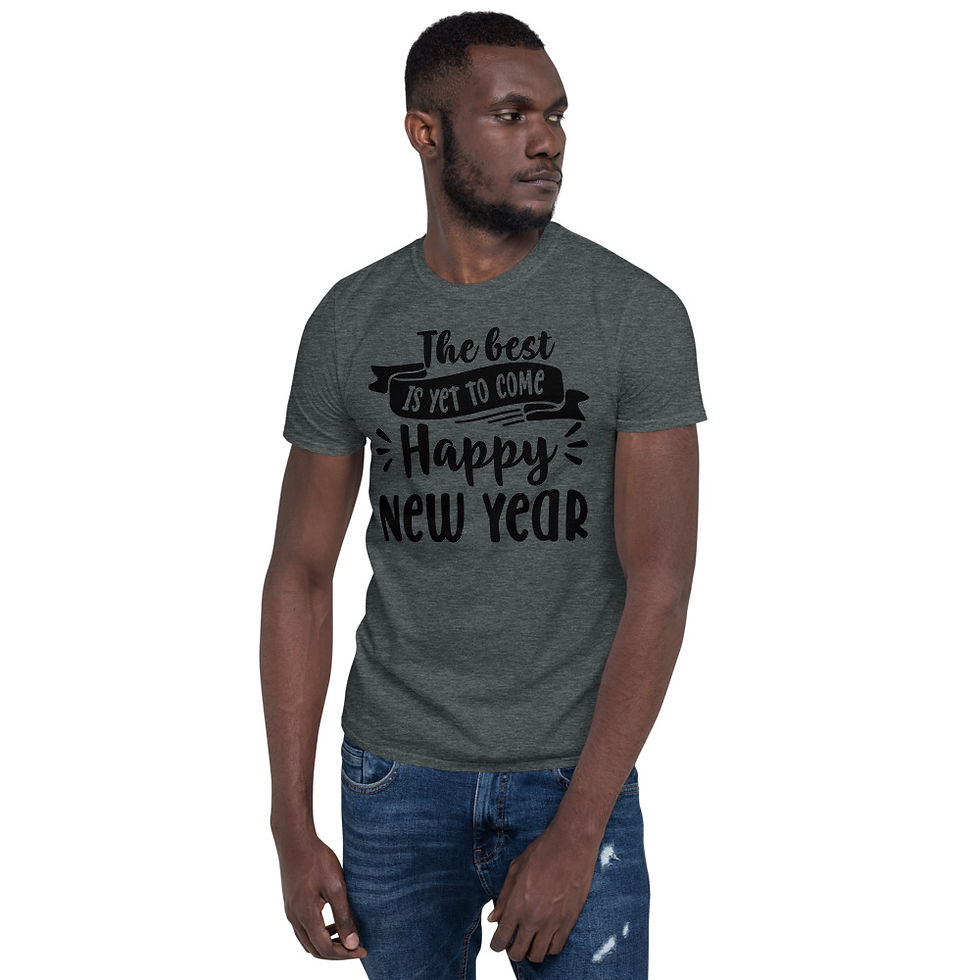 Thumbnail: The-best-is-yet-to-come-Happy-new-Year Short-Sleeve T-Shirt