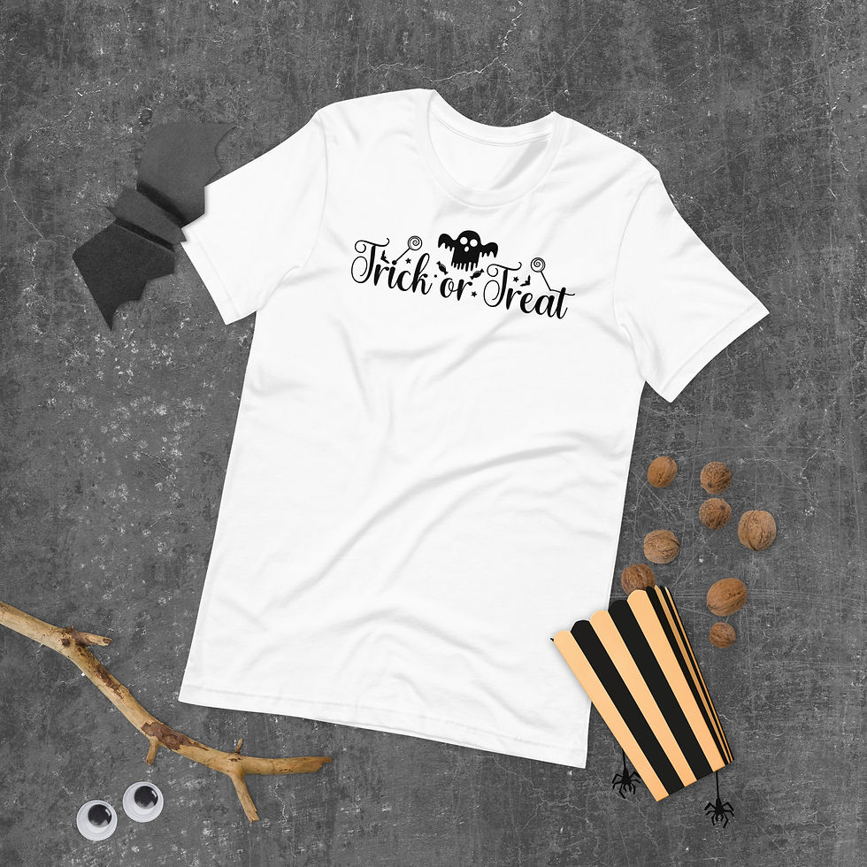 Thumbnail: Trick or Treat Ghost T-shirt