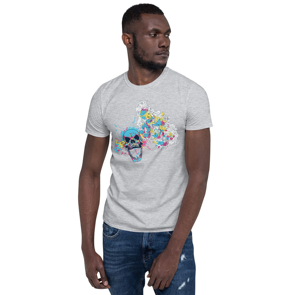 Thumbnail: Skull X Graphic Tee Short-Sleeve T-Shirt