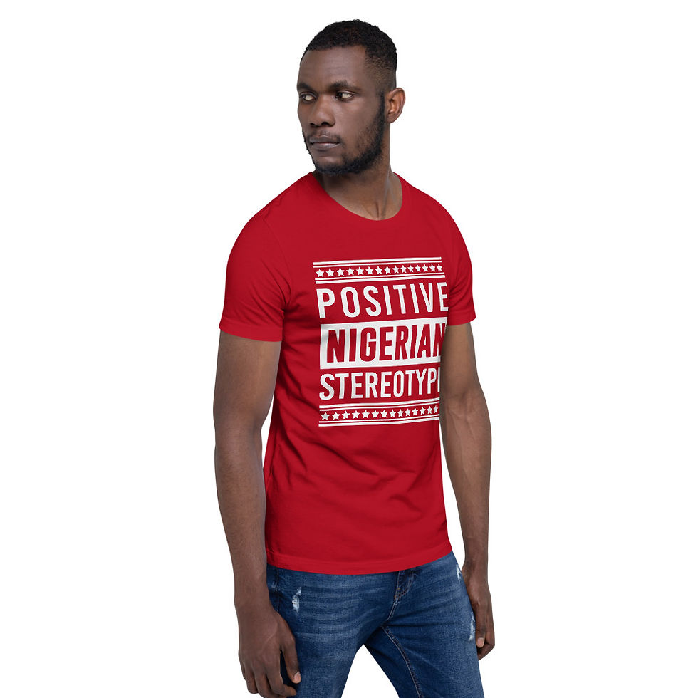 Thumbnail: "Positive Nigerian Stereotype" Short-Sleeve  T-Shirt