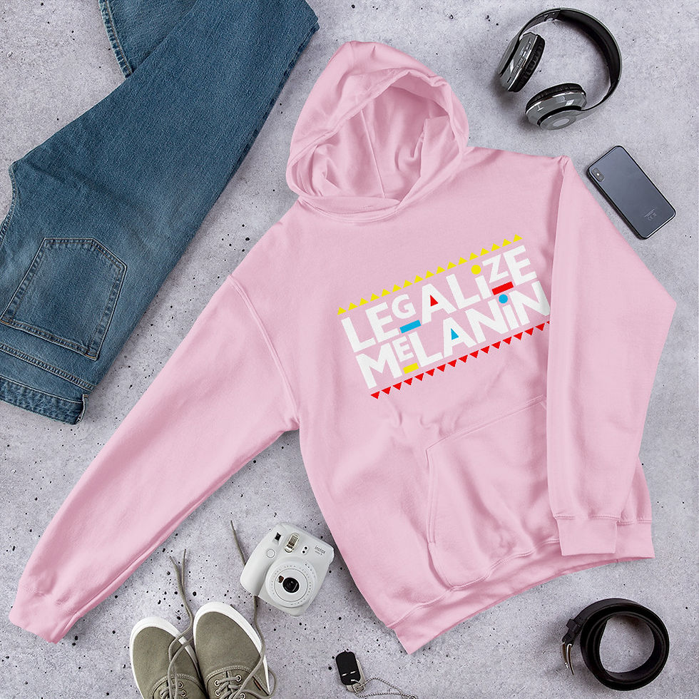 Thumbnail: Legalize Melanin Unisex Hoodie