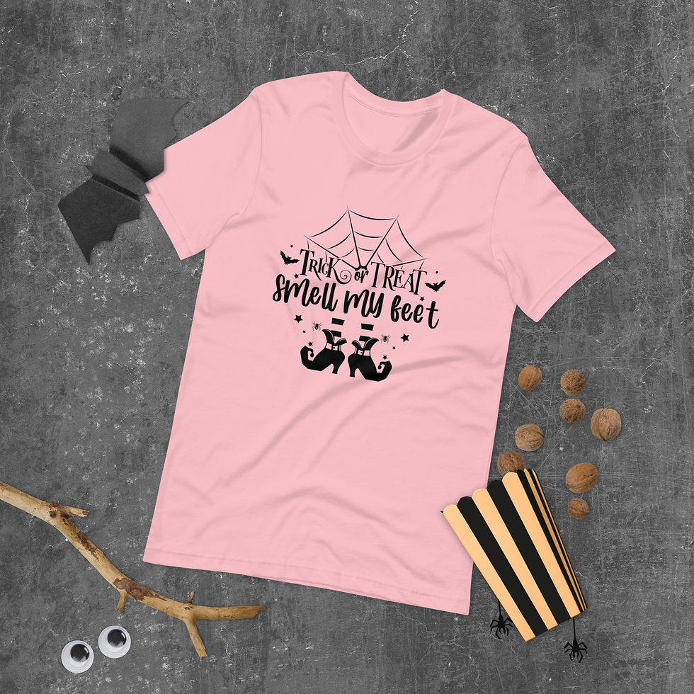 Thumbnail: Trick or Treat Smell My Feet T-shirt