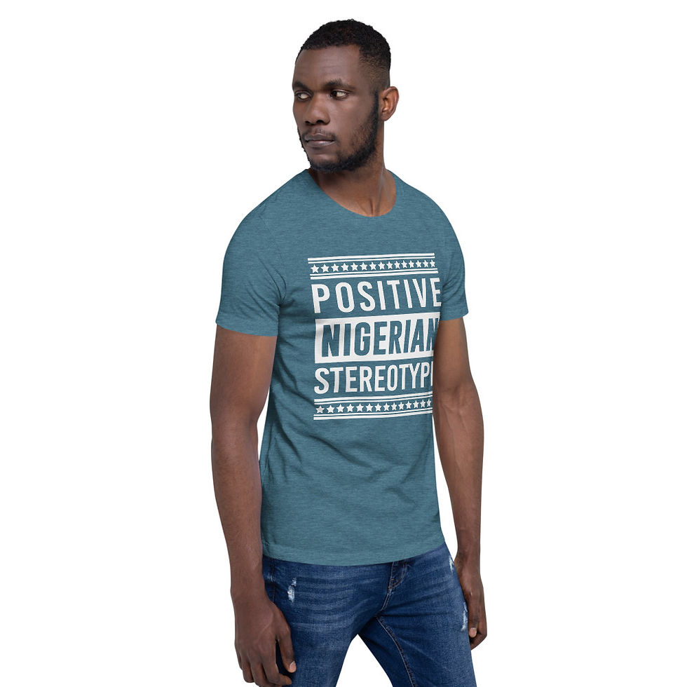 Thumbnail: "Positive Nigerian Stereotype" Short-Sleeve  T-Shirt