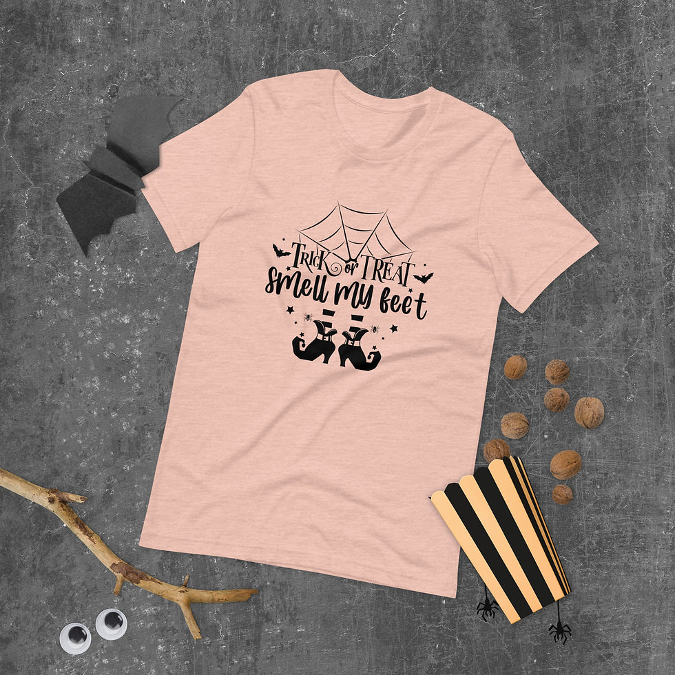 Thumbnail: Trick or Treat Smell My Feet T-shirt