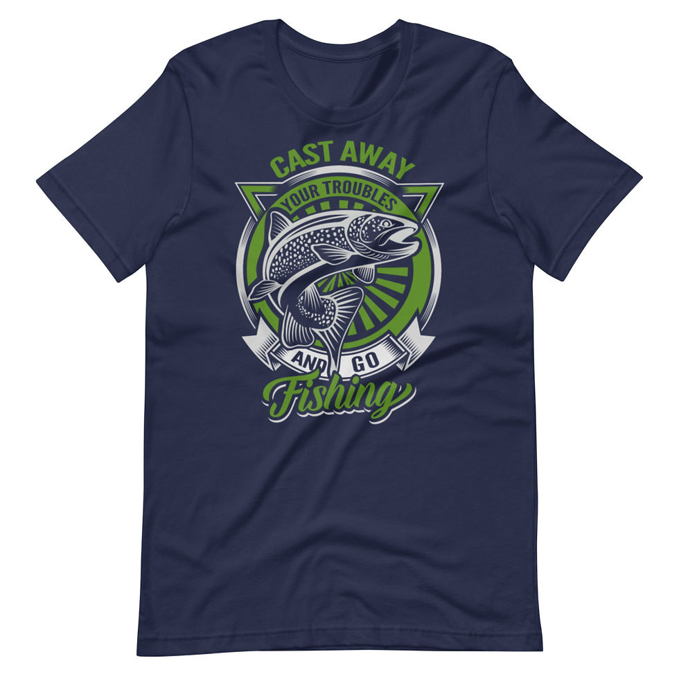Thumbnail: Trout-fishing-Short-Sleeve Graphic T-Shirt