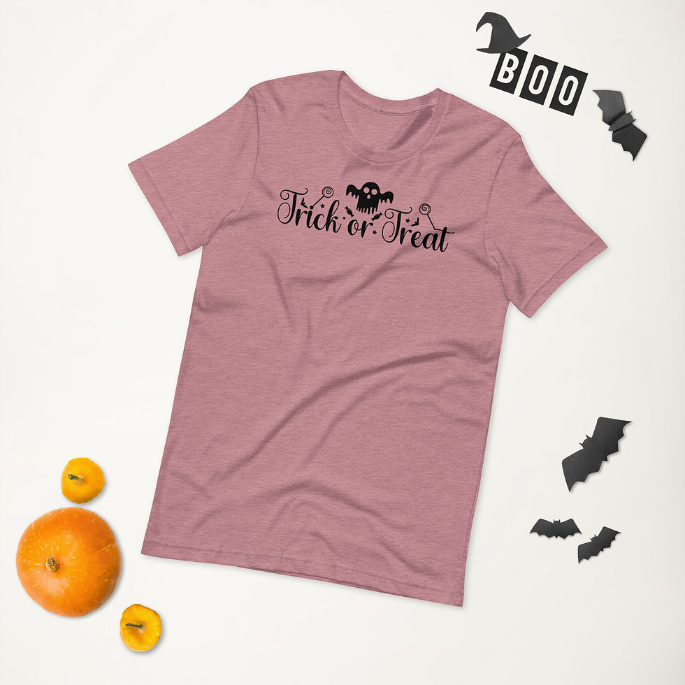 Thumbnail: Trick or Treat Ghost T-shirt