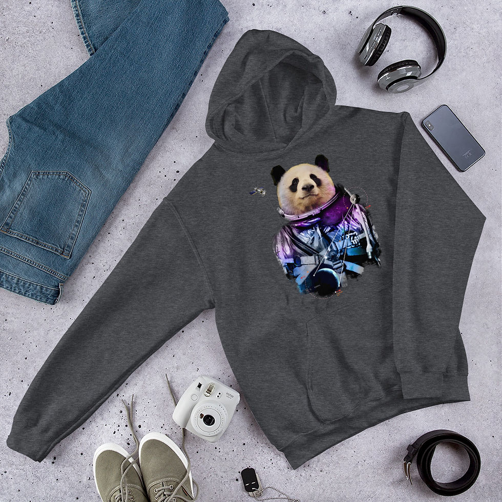 Thumbnail: Space-Panda-Astronaut-V3 Hoodie