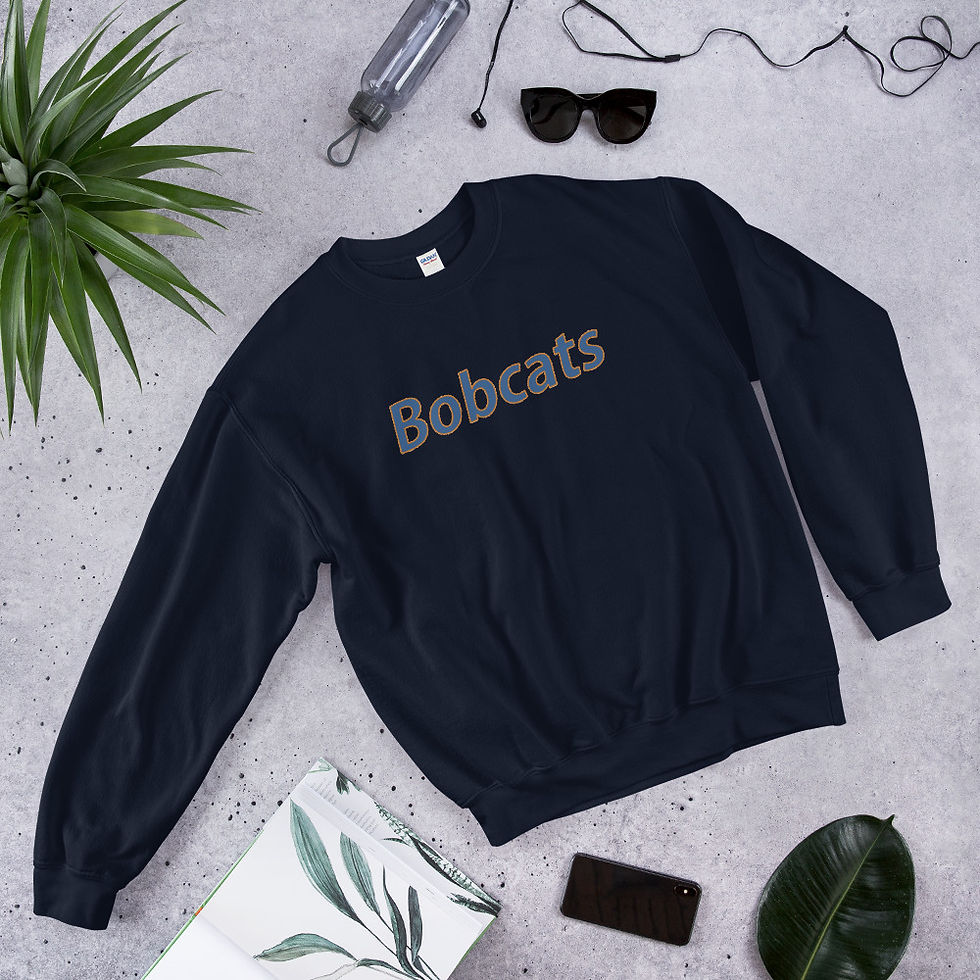 Thumbnail: Montana State Bobcat College Print Sweatshirt