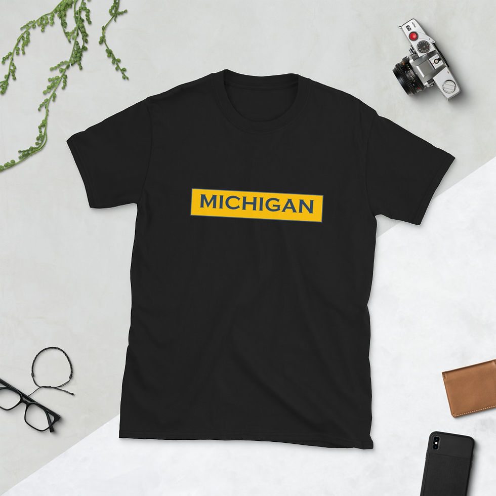 Thumbnail: Michigan Wolverines graphic Tee Short-Sleeve T-Shirt