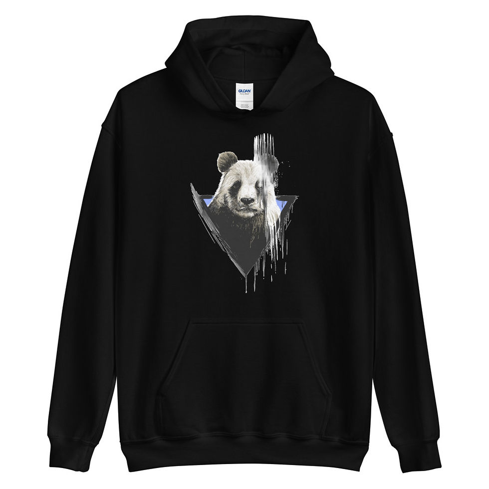 Thumbnail: The-faded-panda-paint Hoodie