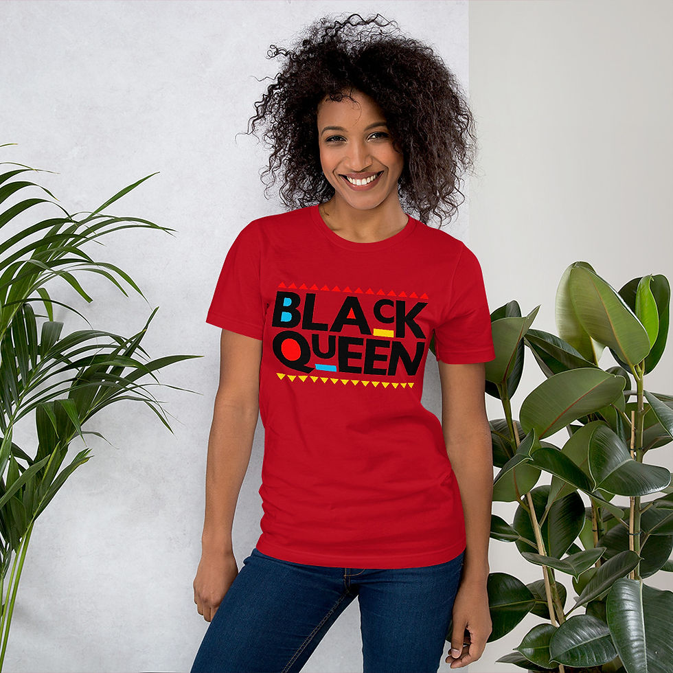 Thumbnail: "Black Queen IV" Short-Sleeve T-Shirt  women graphic tees outfits