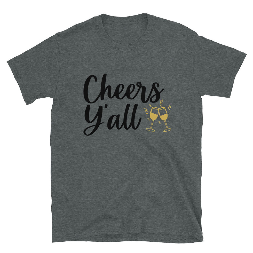 Thumbnail: 5--Cheers-Yall Short-Sleeve T-Shirt