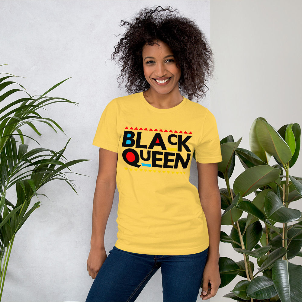 "Black Queen IV" Short-Sleeve T-Shirt women graphic tees outfits