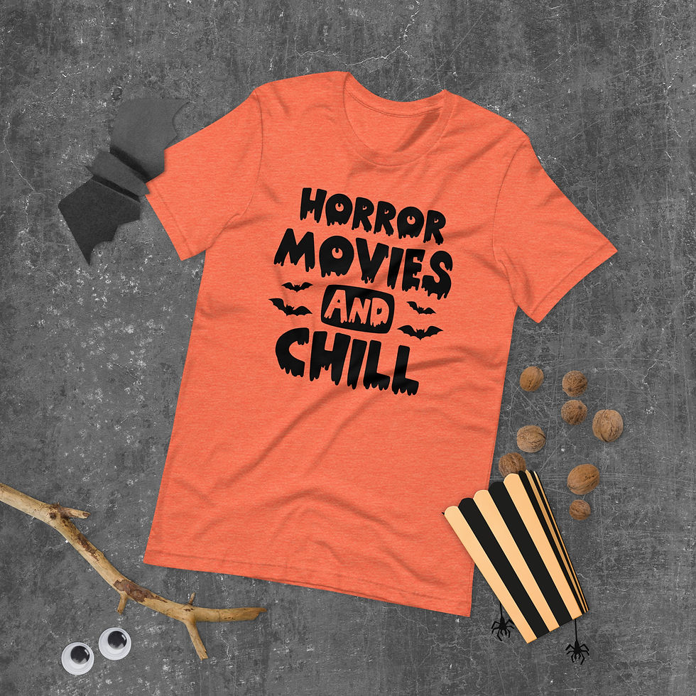 Thumbnail: Horror Movie & Chill. t-shirt