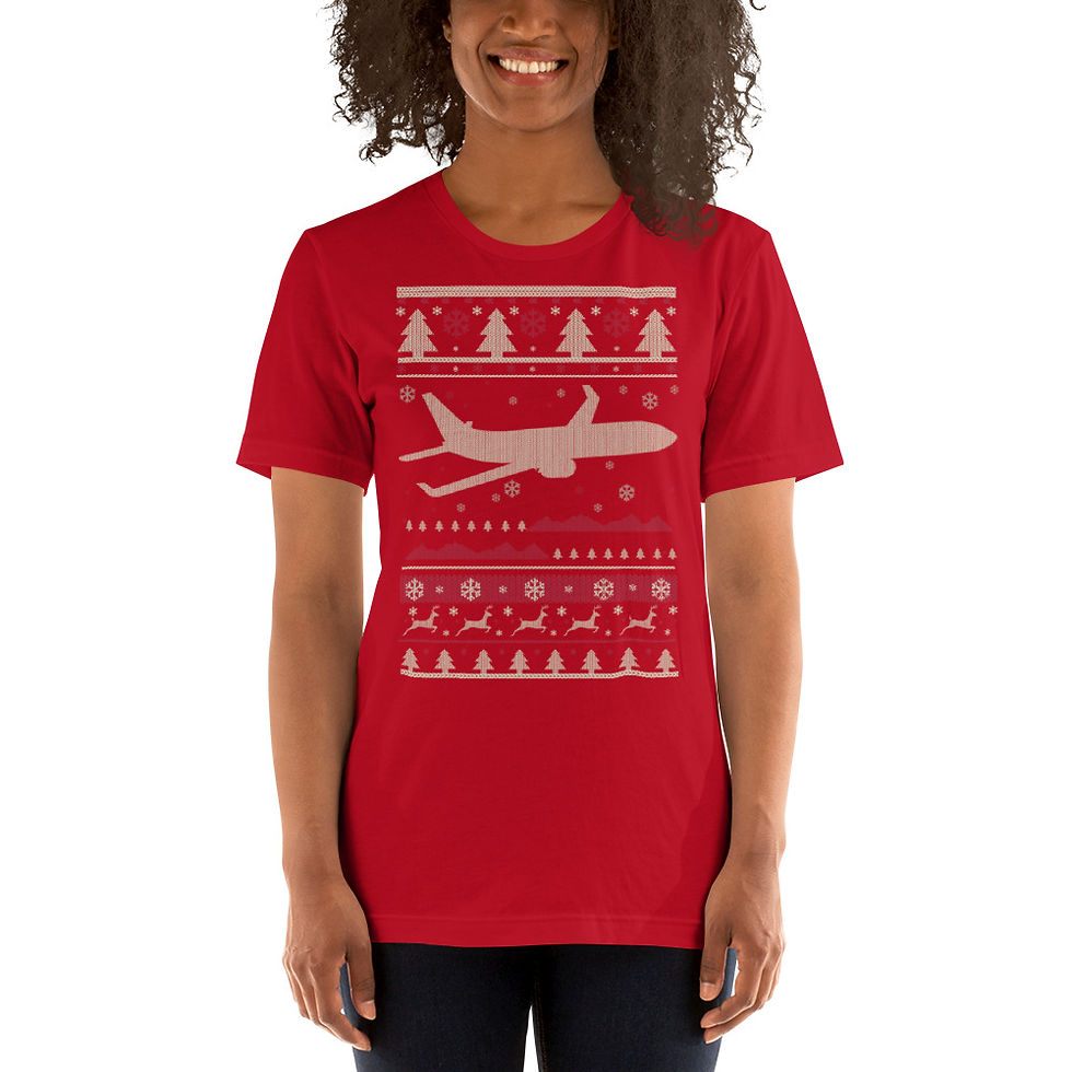 Thumbnail: Pilot Ugly Sweater Graphic Tee Short-Sleeve T-Shirt