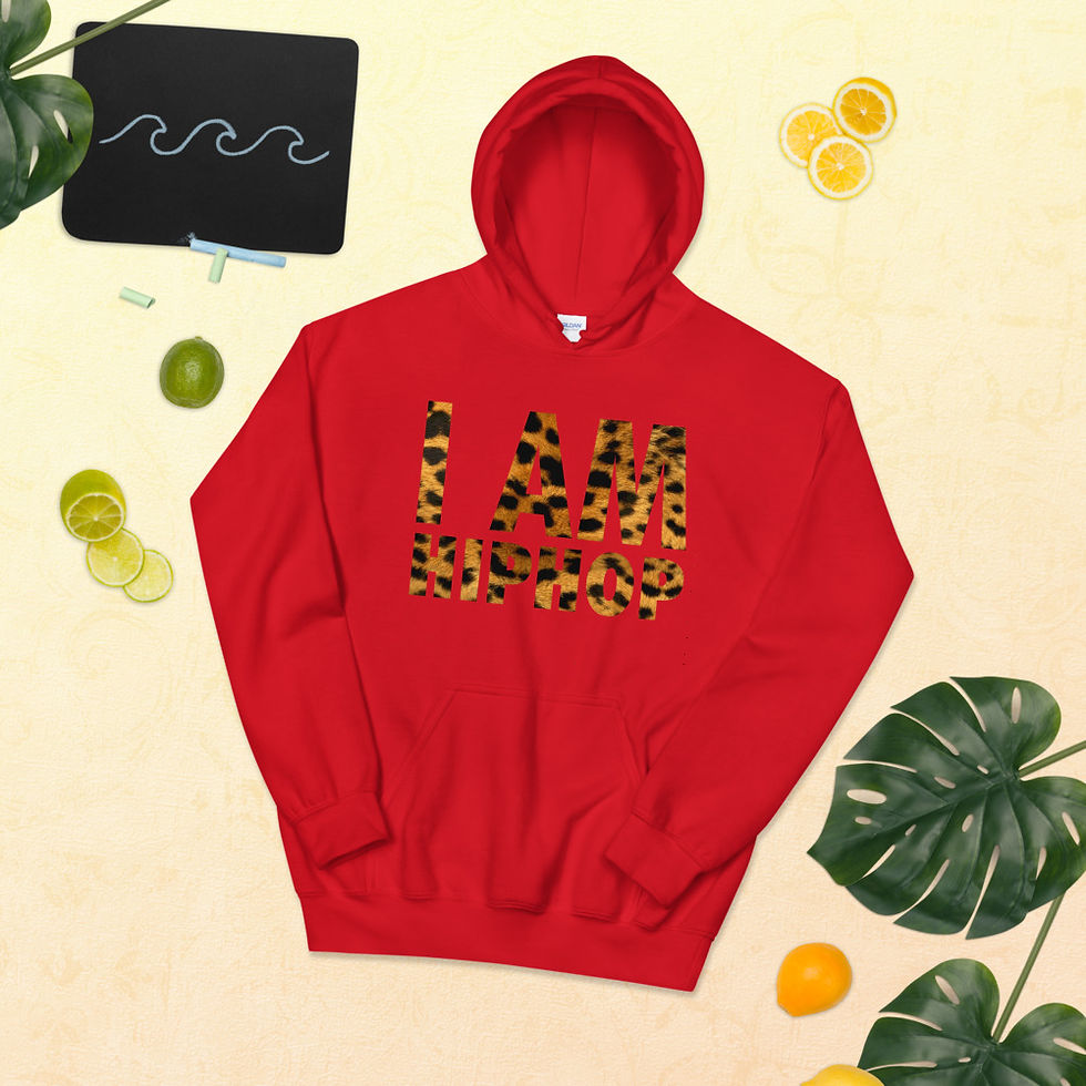 Thumbnail: leopard I-Am-Hiphop Hoodie