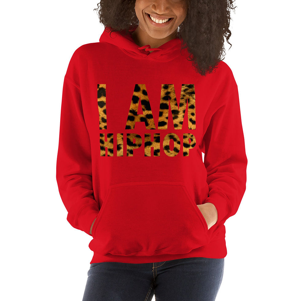 Thumbnail: leopard I-Am-Hiphop Hoodie