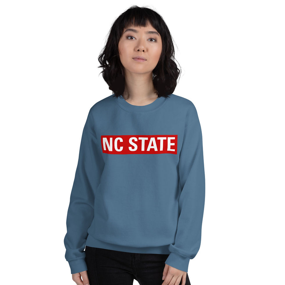 Thumbnail: North Carolina State College Print Sweatshirt