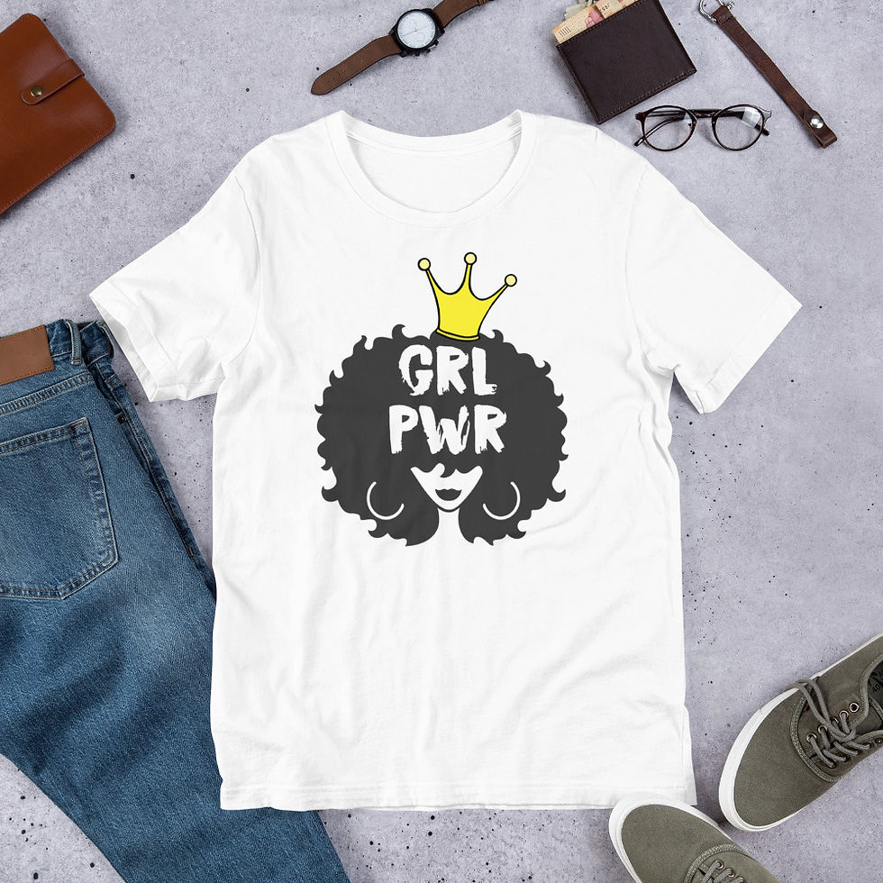 Thumbnail: "Grl Pwr I" Sleeve T-Shirt Women graphic tees outfits