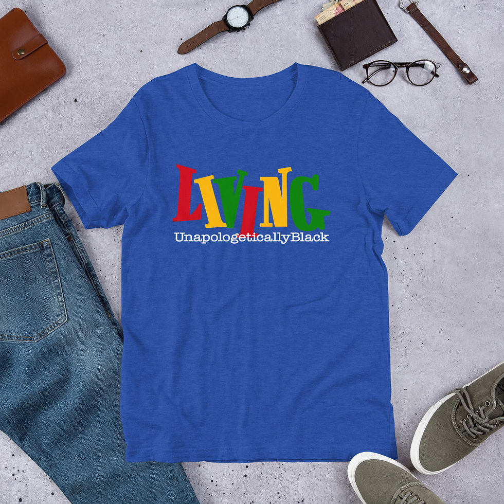 Thumbnail: Living unapologetically graphic tee Short-Sleeve T-Shirt