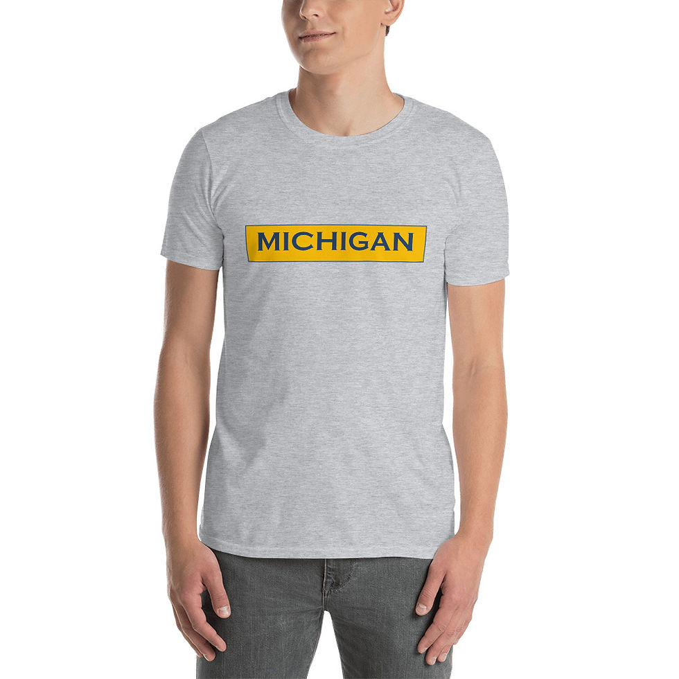 Thumbnail: Michigan Wolverines graphic Tee Short-Sleeve T-Shirt