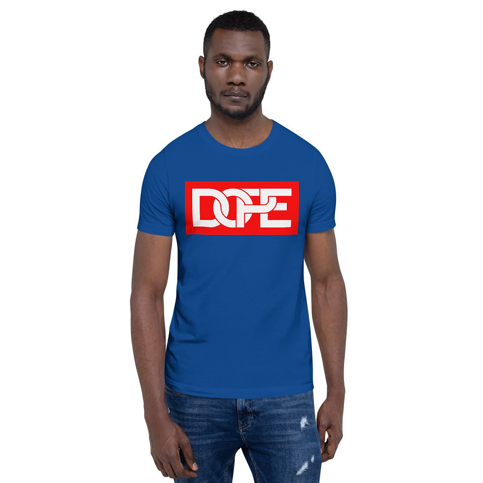 Thumbnail: "DOPE I" Short-Sleeve T-Shirt Graphic tees, 