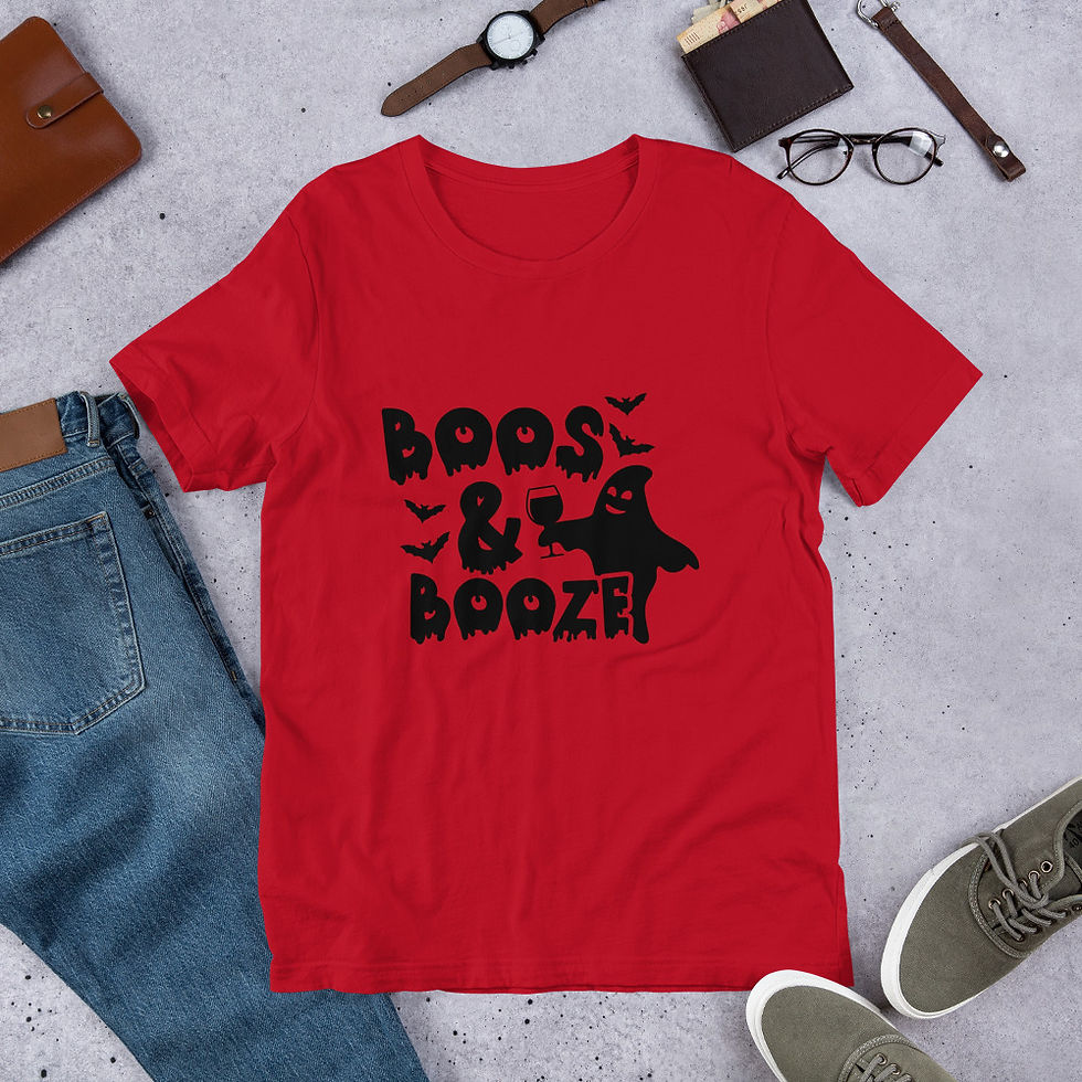 Thumbnail: Boo's & Booze t-shirt