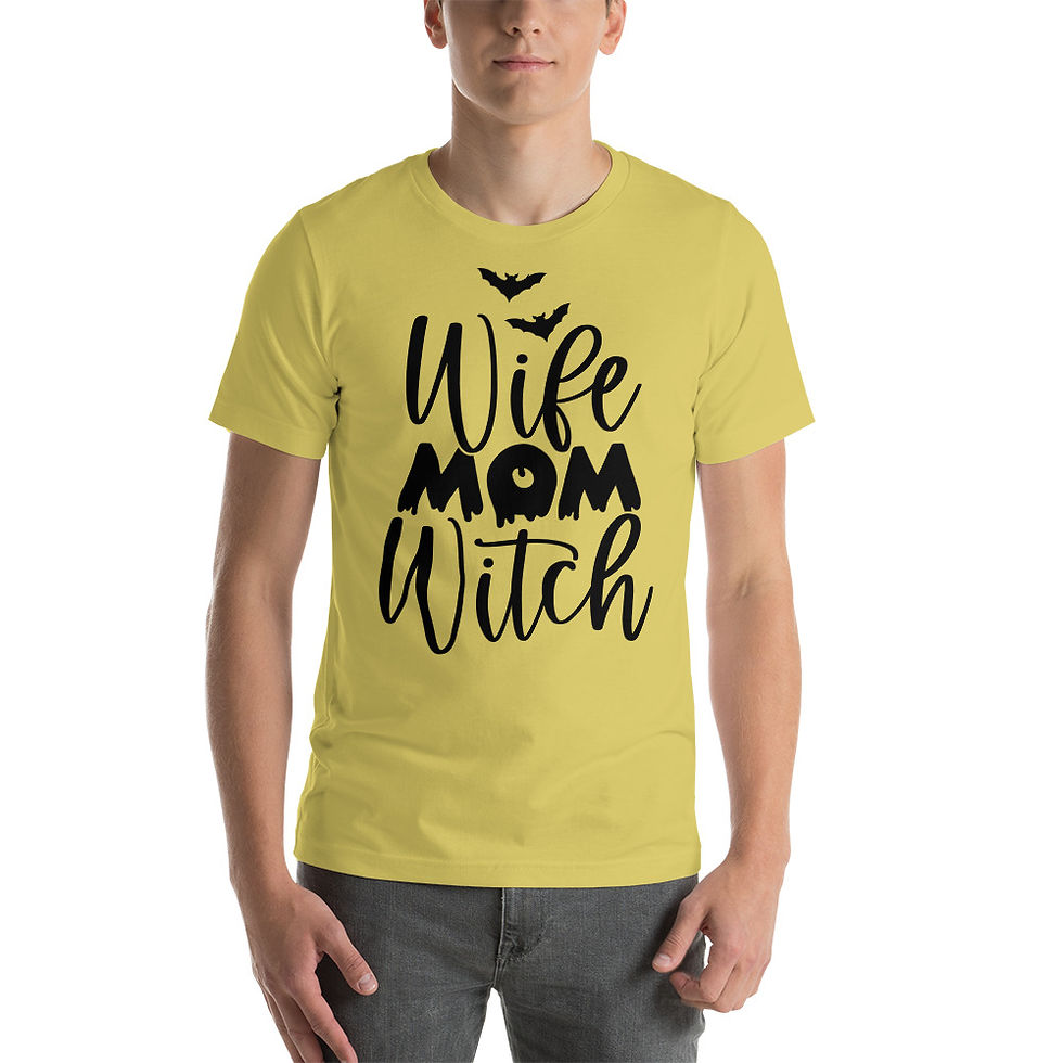 Thumbnail: Wife, Mom, Witch t-shirt