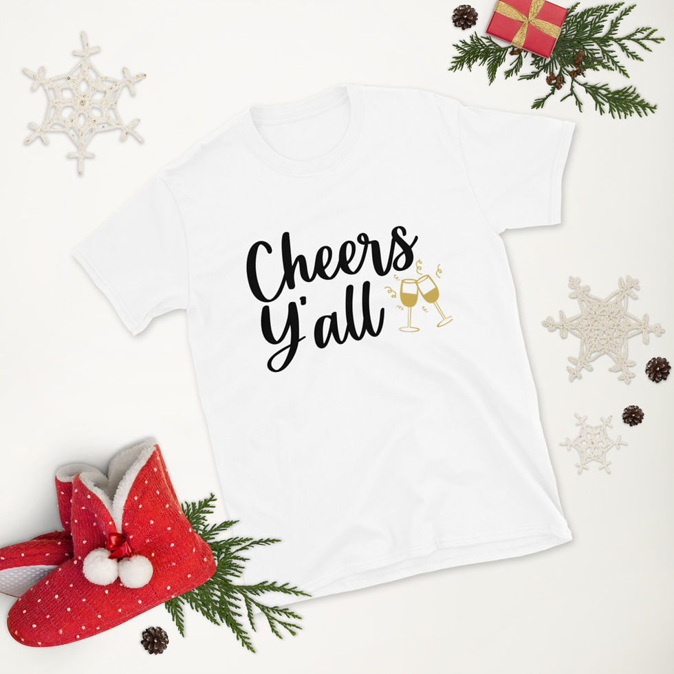 Thumbnail: 5--Cheers-Yall Short-Sleeve T-Shirt