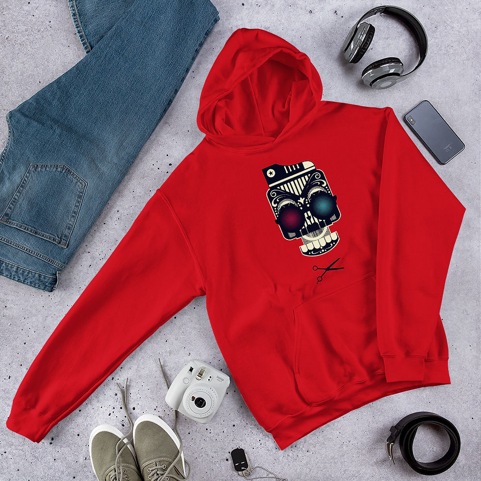 Thumbnail: Dia de Muerte Skull II 677 Hoodie