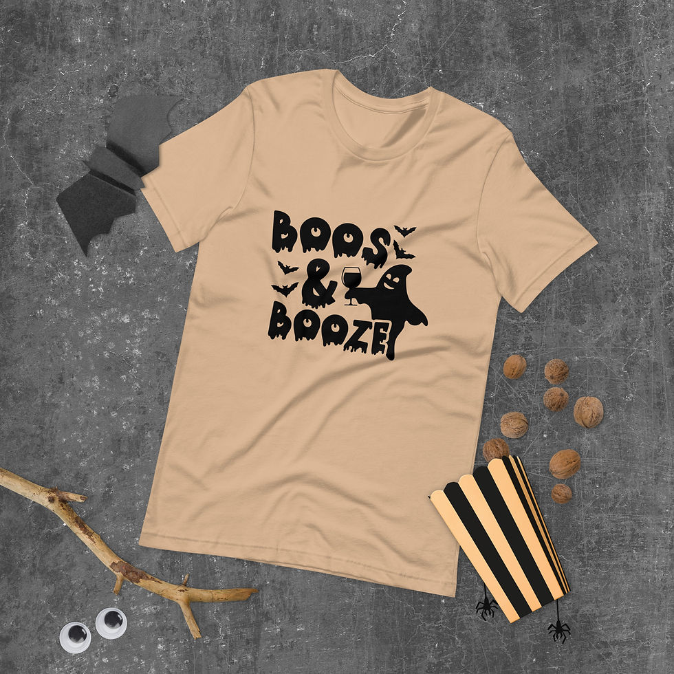 Thumbnail: Boo's & Booze t-shirt