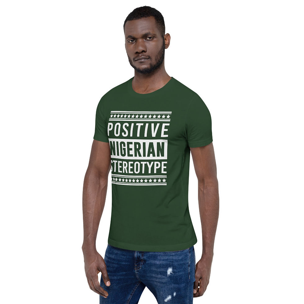 Thumbnail: "Positive Nigerian Stereotype" Short-Sleeve  T-Shirt