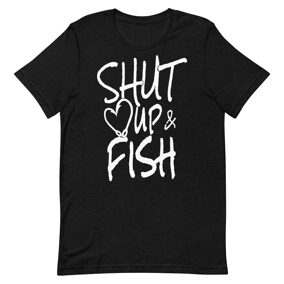 Thumbnail: Shut-Up-And-Fish Short-Sleeve Graphic T-Shirt