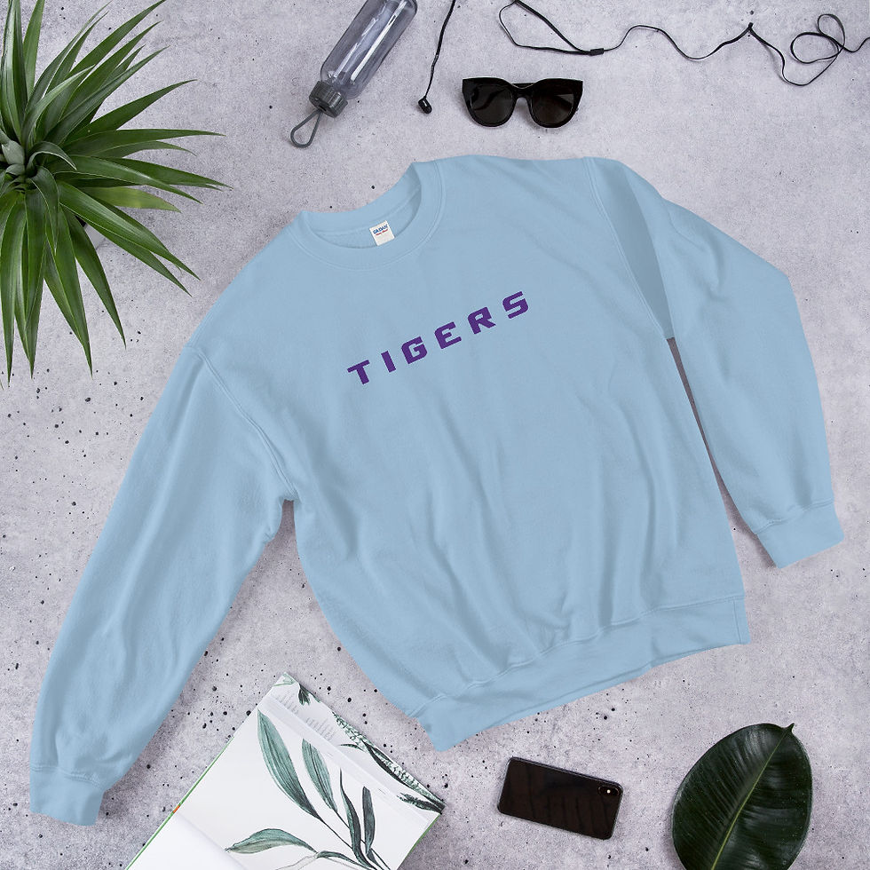 Thumbnail: LSU Tigers College Print Sweatshirt