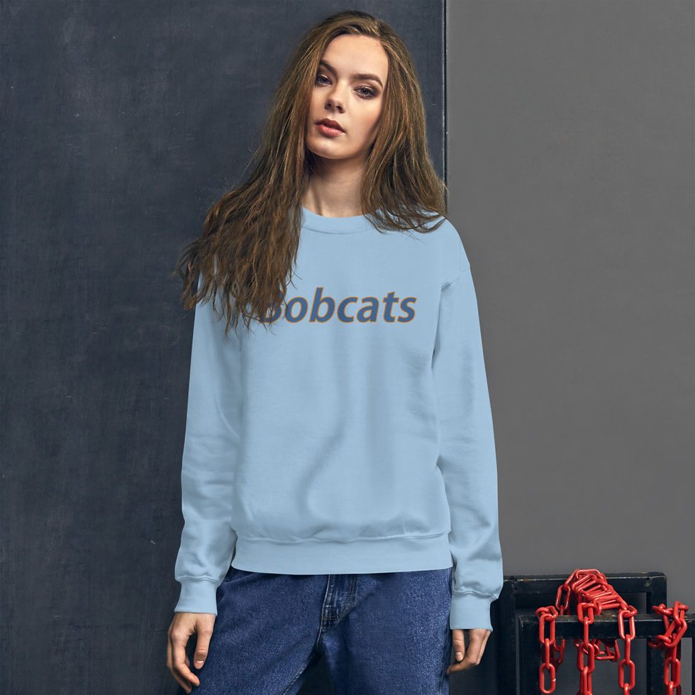 Thumbnail: Montana State Bobcat College Print Sweatshirt