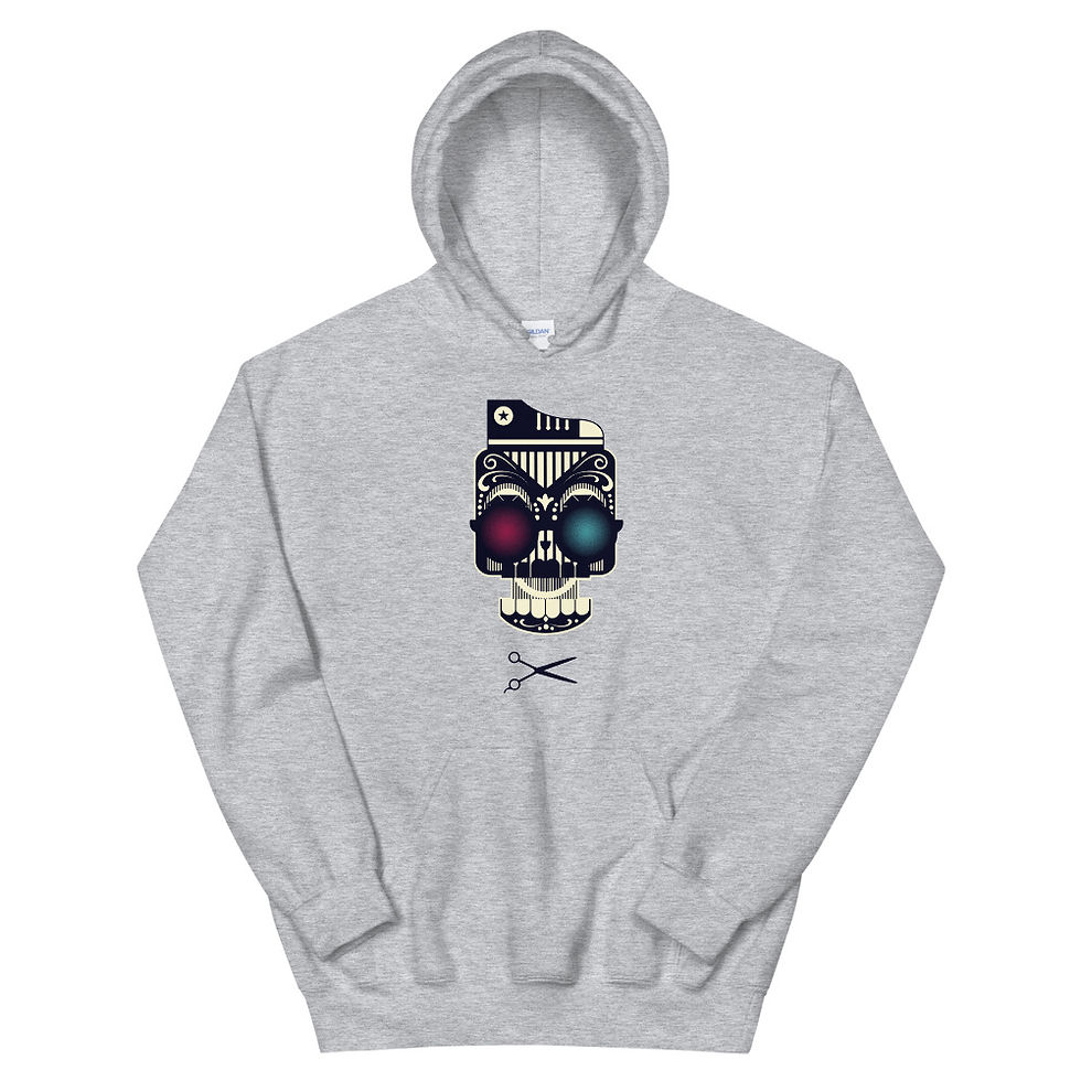 Thumbnail: Dia de Muerte Skull II 677 Hoodie