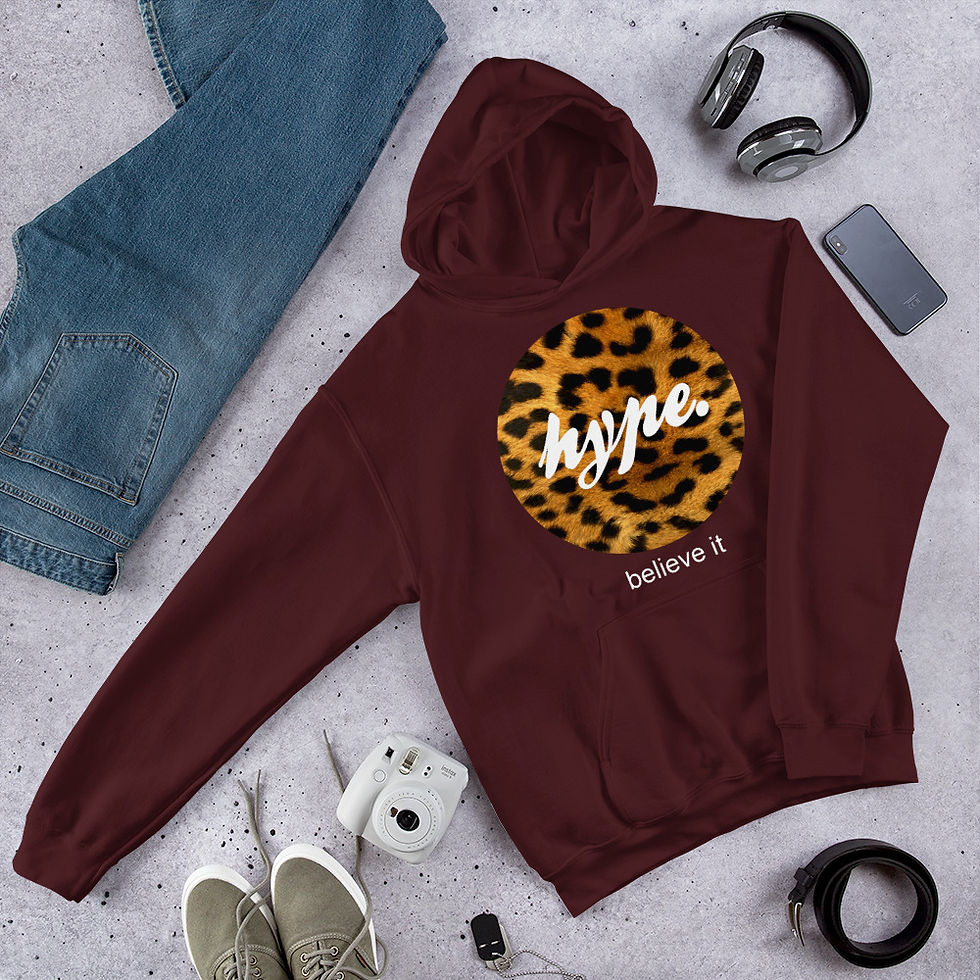 Thumbnail: Hype-with-leopard Hoodie