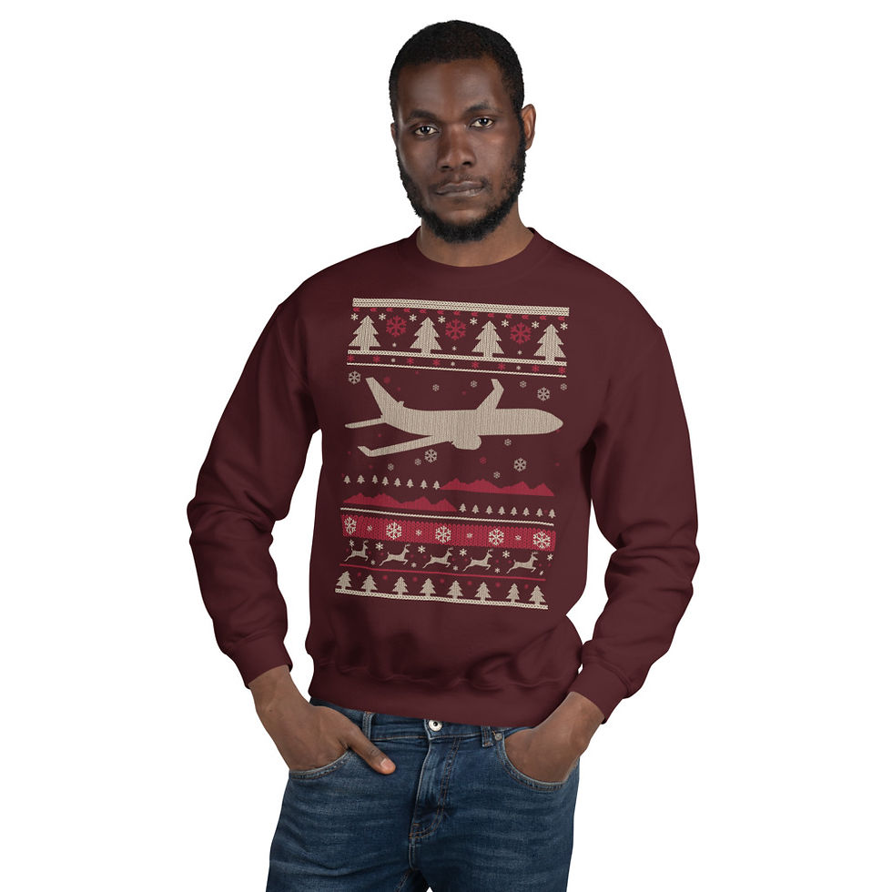 Thumbnail: pilot-ugly-Christmas-Sweater Sweatshirt