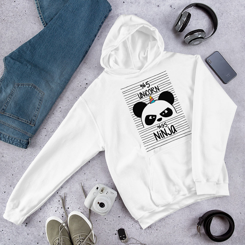 Thumbnail: Panda-5-Unicorn Hoodie