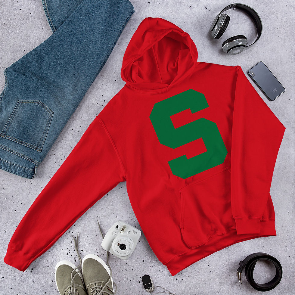 Thumbnail: Michigan Spartans College Print Hoodie