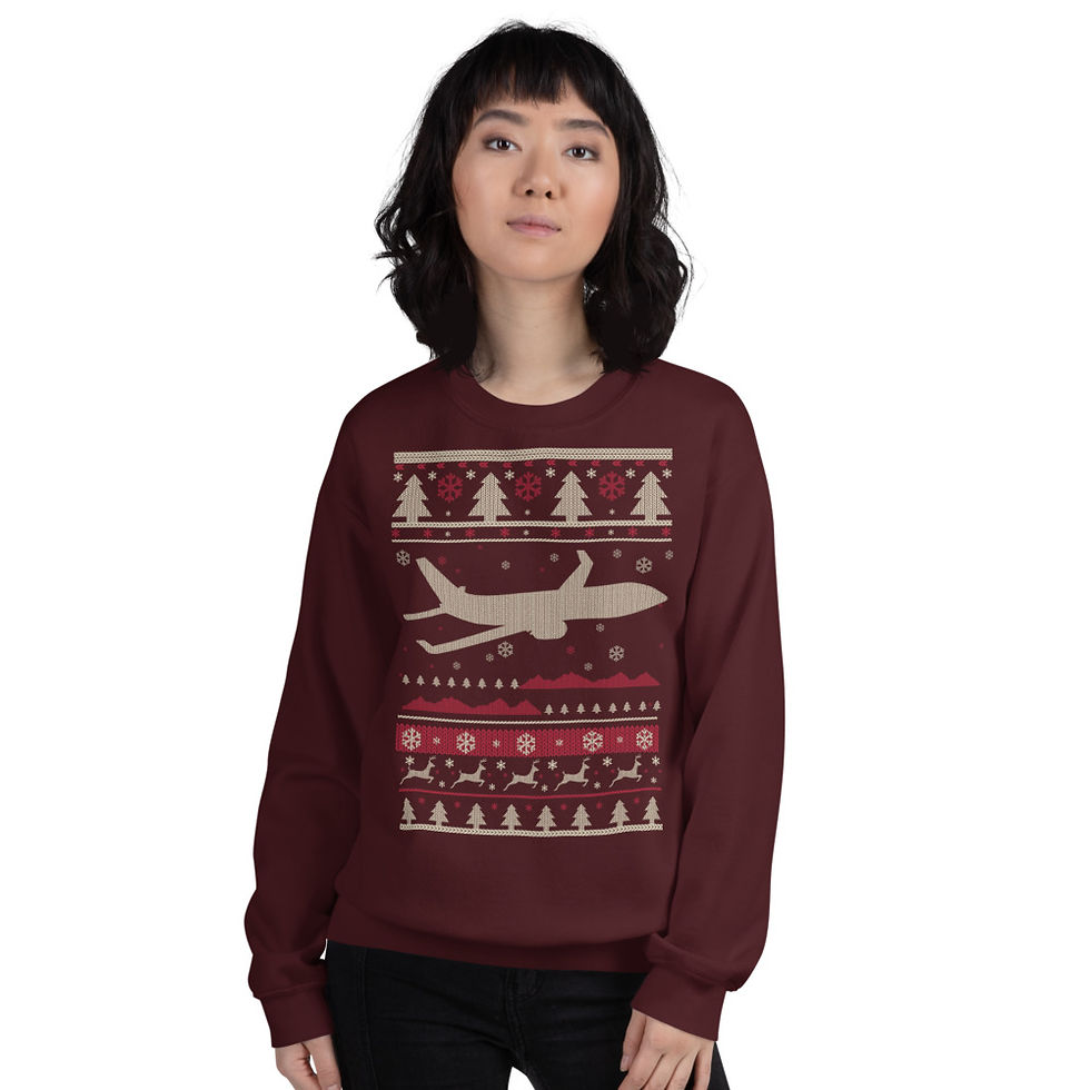 Thumbnail: pilot-ugly-Christmas-Sweater Sweatshirt