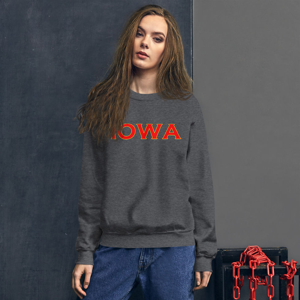 Thumbnail: IOWA State College Print Sweatshirt
